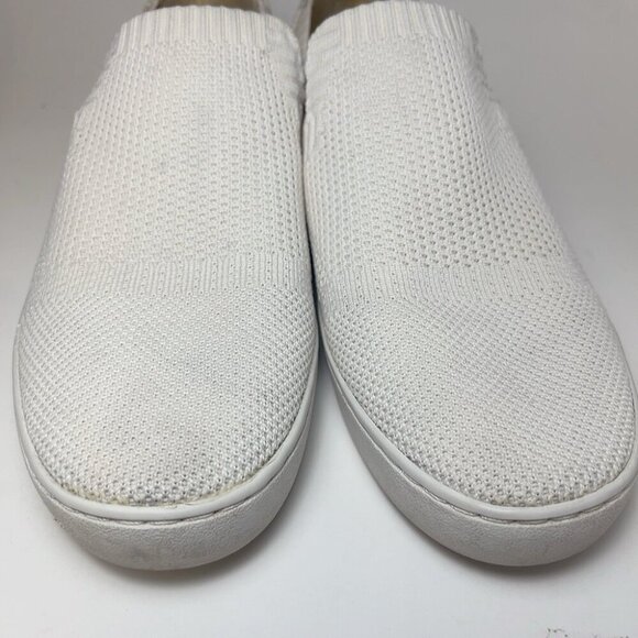 Michael Michael Kors Womens 6.5 Knitted Slip On Shoes Ivory Color - Picture 4 of 12